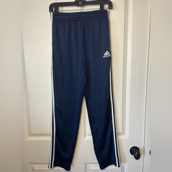 adidas Other - Adidas Kids Blue Joggers with White Stripes